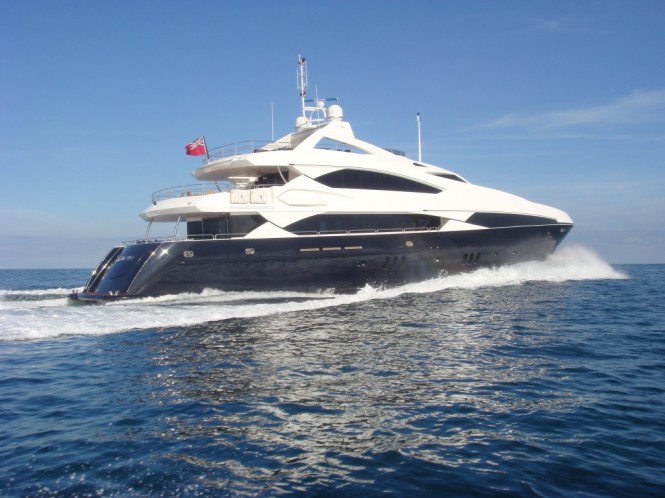 Sunseeker luxury charter yacht Devocean