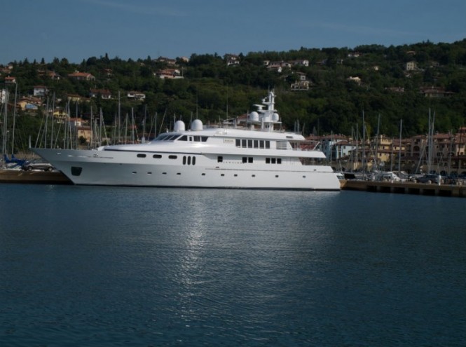 Superyacht at Porto San Rocco