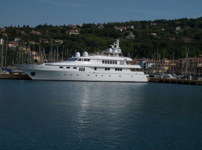 Superyacht at Porto San Rocco