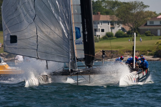 Team Korea competing in the Newport ACWS