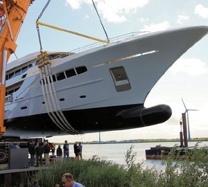 Newly launched 49m Acico luxury yacht NASSIMA designed by Olivier van Meer