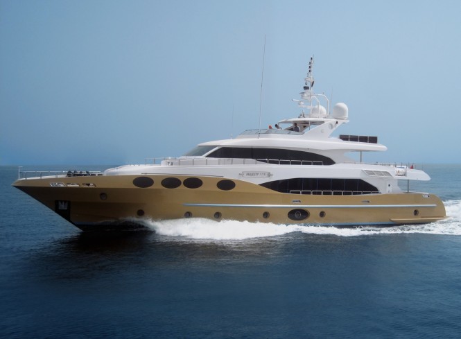 The second superyacht Majesty 125 by Gulf Craft