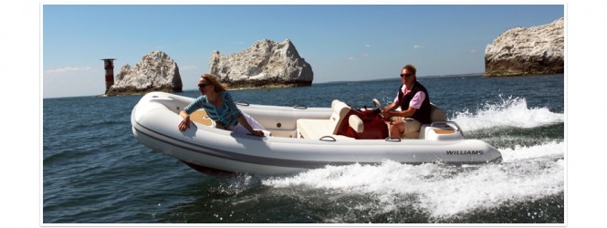 Turbojet 445 yacht tender by Williams Performance Tenders