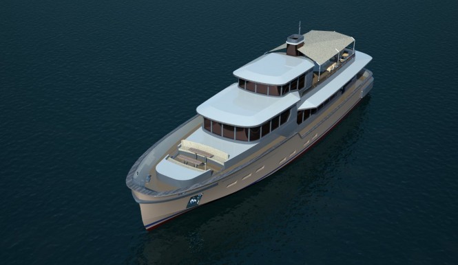 Yurek designed Castle superyacht
