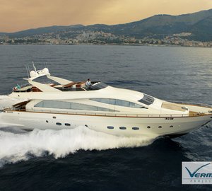The 28m motor yacht Amer 92' by Permare Group and Verme Projects