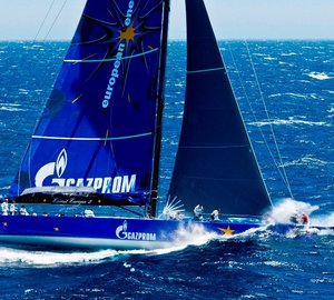Superyacht Esimit Europa 2 beats 9 years old world sailing record
