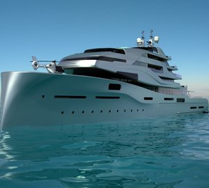 The new and revolutionary 120m motor yacht EXPOSE concept by ICON Yachts and Impossible Productions Ink LLC