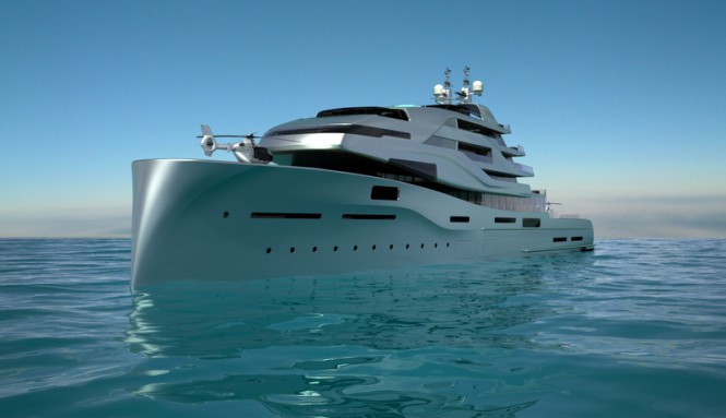 120m megayacht Expose concept by Icon Yachts and Impossible Productions Ink LLC