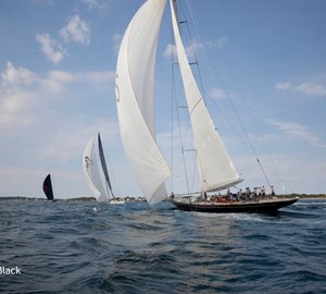 Newport Bucket Regatta 2012: Class and overall honors for the 102ft superyacht INDIO by Wally and Frers
