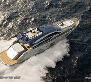 Superyacht Pershing 82 launched