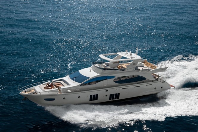 27m luxury motor yacht Azimut 88 by Azimut Yachts