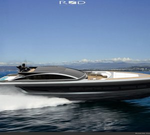 The new 38m motor yacht AeroSuper 38 by Rainsford Mann Design (RMD)