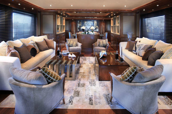 43-metre superyacht Sofico - Main Saloon