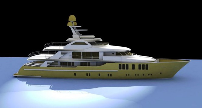 47m luxury motor yacht Orient Star (Project Mina) by CMB Yachts
