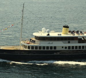 Additional images of the newly delivered Bilgin Classic 160' superyacht M&M