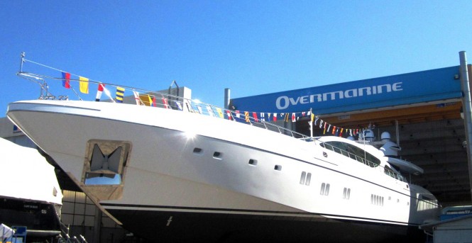 7th Mangusta 165 superyacht at launch