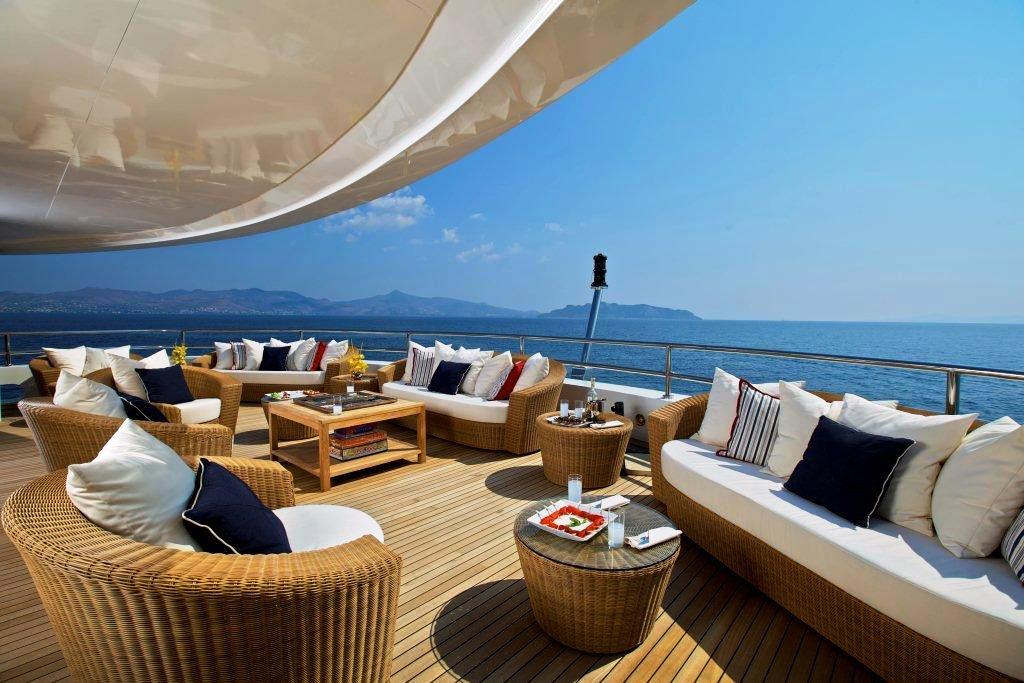 82m mega yacht O'MEGA upper deck — Yacht Charter & Superyacht News