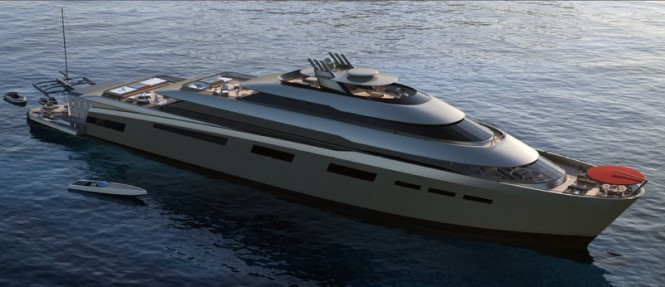 99m luxury yacht Xvintage by Fincantieri and Pastrovich