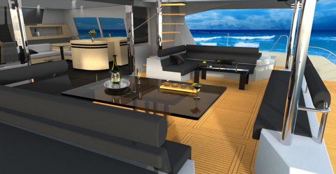 Aboard superyacht Long Island 85 by JFA Yachts