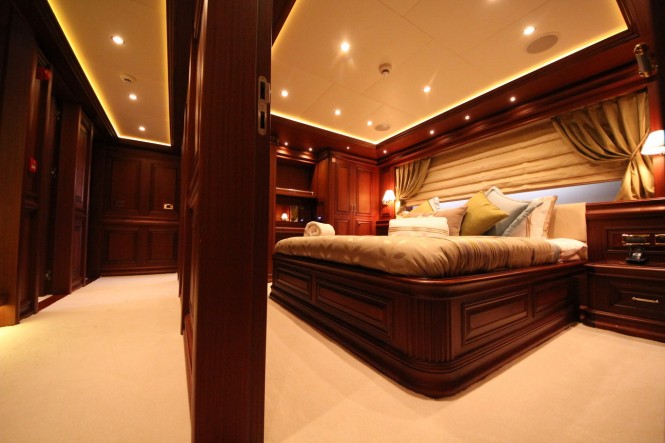 Bilgin 160 Classic M&M superyacht - Master Cabin
