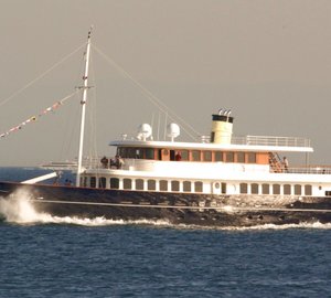 Bilgin 160 Classic superyacht on display at the upcoming Boat Shows in Cannes and Monaco