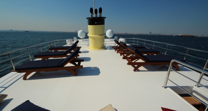 Bilgin Classic 160' yacht M&M providing the maximum relaxation
