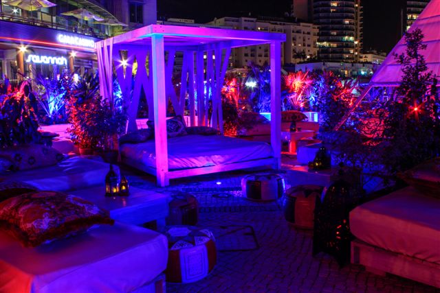 Dusk Champagne and Cocktails Ocean Village Gibraltar