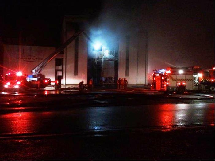 Fire damages 50m expedition yacht STAR FISH under construction at McMullen & Wing - Photo Credit McMullen & Wing