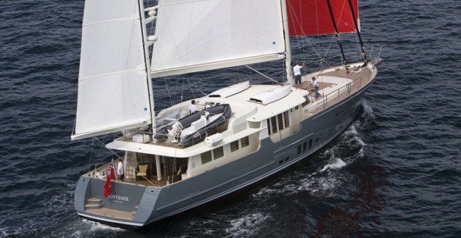 Hortense superyacht under sail Hortense superyacht under sail