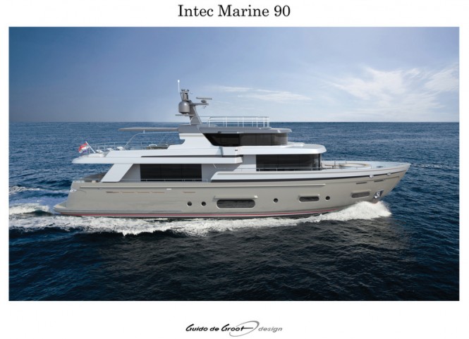 Intec Marine 90 Hybrid yacht