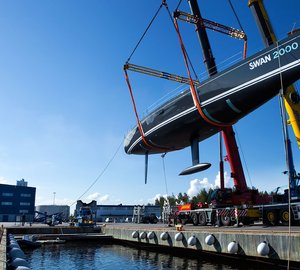 Nautor’s Swan Launch the Swan 90S sailing yacht FREYA – the 2,000th Swan sailing yacht