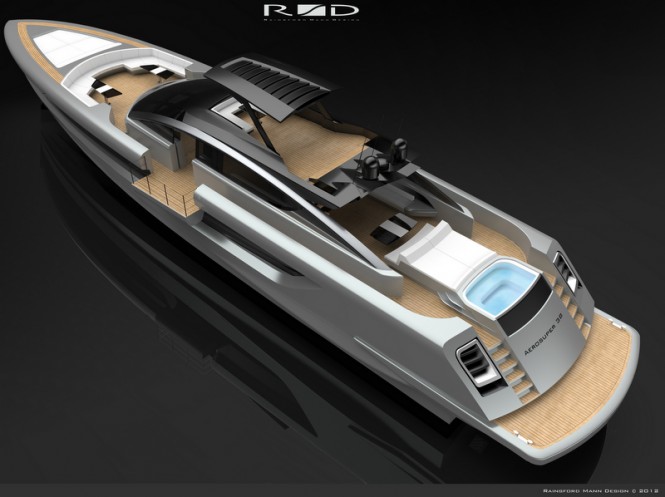 Luxury motor yacht AeroSuper 38
