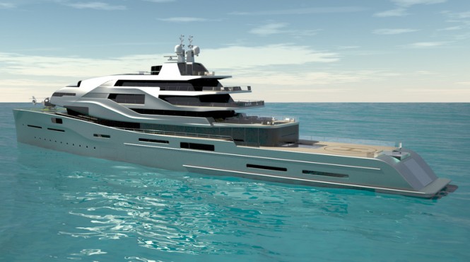 Luxury motor yacht Expose