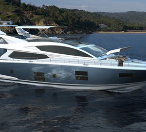 Kelly Hoppen styled motor yacht Pearl 75 to premiere at Southampton Boat Show