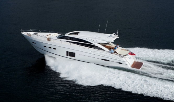 Luxury motor yacht V72 by Princess Yachts