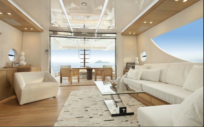 NISI 2400 yacht Main Saloon - Image courtesy of NISI Yachts