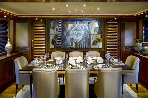 Navetta 43 superyacht Sofico - Dining