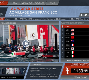New mobile app, website and Digital Boathouse for America's Cup