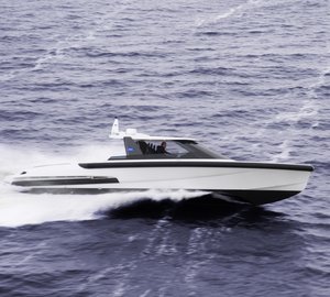 Mediterranean premiere for Vripack designed Ribbon 45 SC yacht tender on display at MYS 2012
