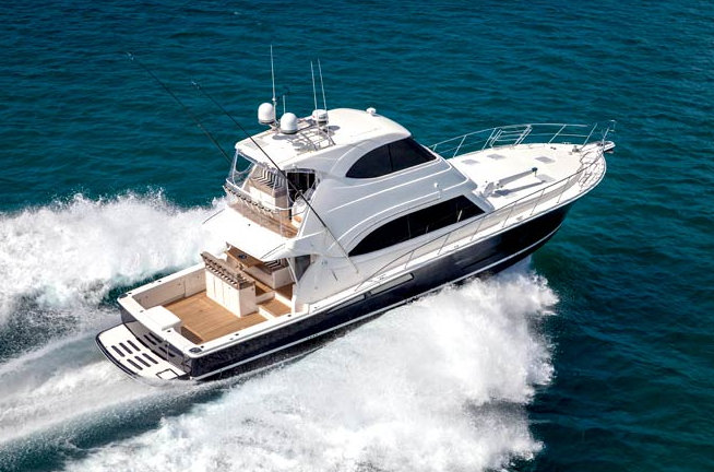 Riviera's 63 Enclosed Flybridge yacht