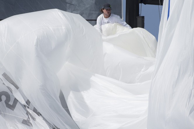 Sailing yacht Hooligan and her crew - Photo Credit: Andrea Francolini/Audi