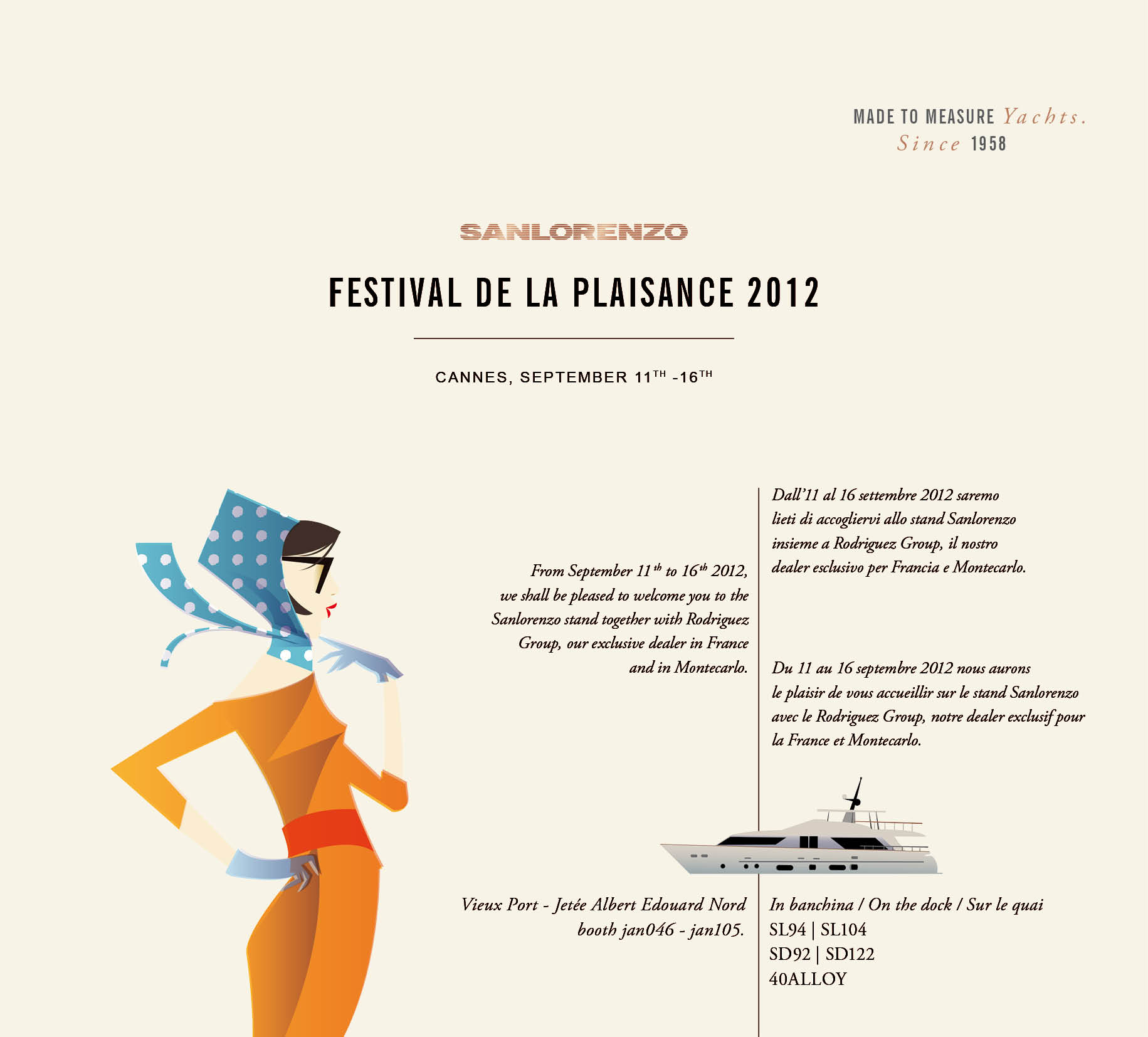 Sanlorenzo in Cannes