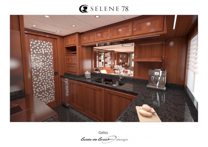Selene 78 Ocean Explorer Yacht - Galley