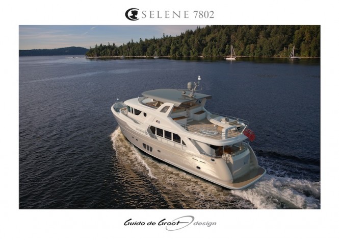 Selene 78 luxury yacht by Guido de Groot
