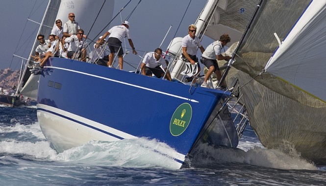 Swan 80 sailing yacht Berenice - Photo Carlo Borlenghi - Rolex Swan Cup