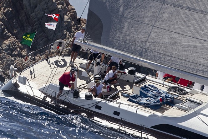 Swan 82 sailing yacht NIKATA - Image Carlo Borlenghi - Rolex Swan Cup