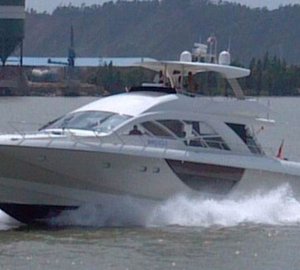 Cheoy Lee launches the first Flybridge Alpha 76 series motor yacht Hull 5033