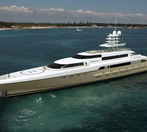 Hanseatic Marine 77m motor yacht SUVRETTA and 100m SILVER GLOBAL superyacht