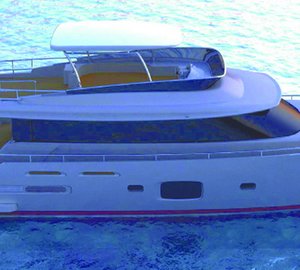 Motor yacht Magellano 76 by Azimut to be exhibited at the 2012 Genoa Boat Show