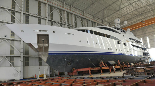 The re-launch of the 70m motor yacht Nourah of Riyad
